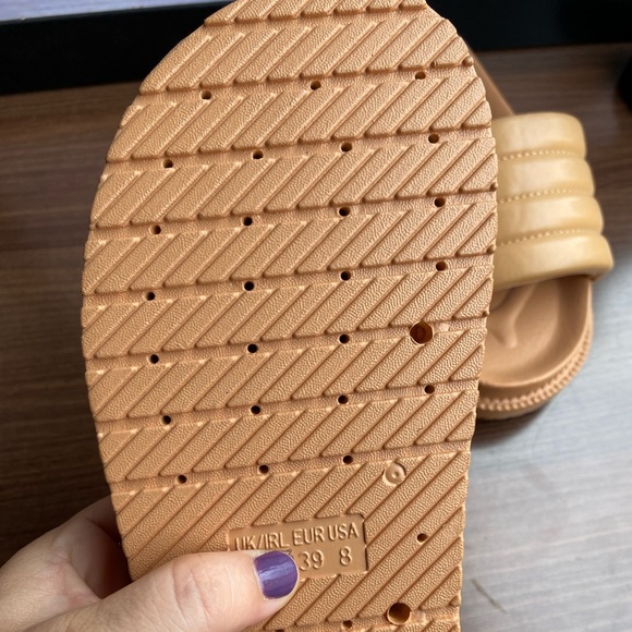 Luna Blu Brown Platform Pool Slides - Picture 5 of 5